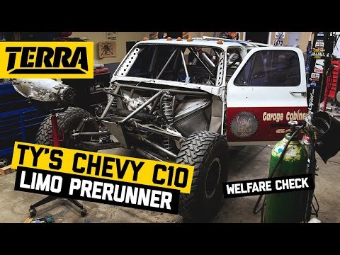 Ty's C10 Crew Cab Prerunner Build! | BUILT TO DESTROY