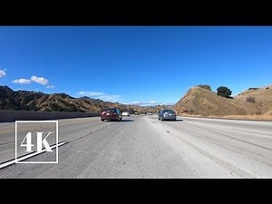 Driving 101 & 405 Freeway, Los Angeles California 🚙 4K Drive 📽