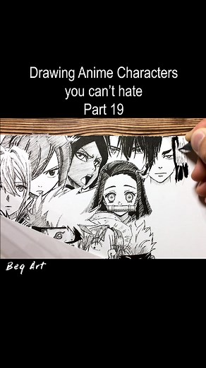 Baji in Traditional Art Style