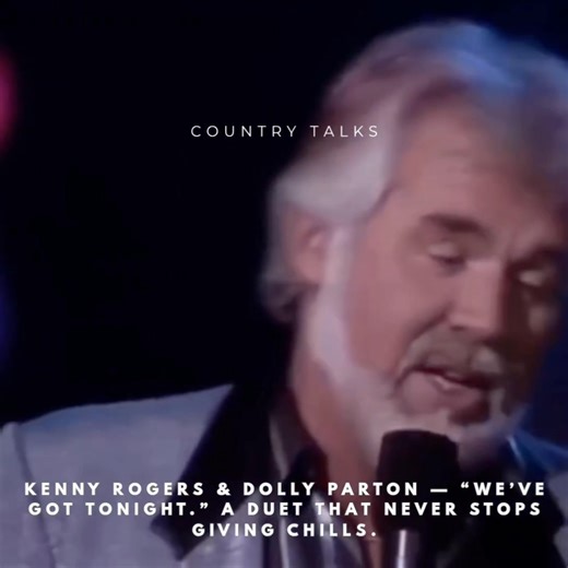 Kenny Rogers and Dolly Parton’s duet of “We’ve Got Tonight” is one of those rare moments where everything just falls perfectly into place. Their voices blend with such ease, their chemistry is effortless, and the emotion they bring to this song makes it unforgettable every single time. | Country Scoops