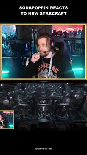 Sodapoppin reacts to the NEW STARCRAFT reveal live at BlizzCon 2026