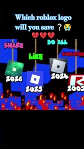 which roblox logo will you save ❔😭💔🥺💔🥺#viral #feed #rblx #shorts