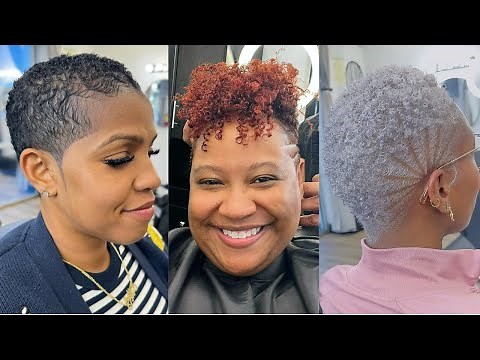 15 Elegant Natural Hairstyles and Haircuts for African American Women With Short Hair | Wendy Styles
