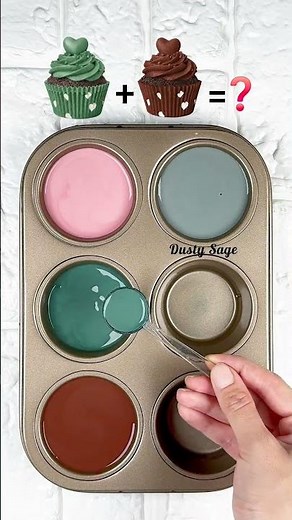 Beautiful Earth Tone Color Palette Inspiration #colorpalette #colormixingmagic #colormixing #asmr