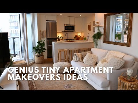 Genius Small Space Makeovers to Instantly Transform Your Tiny Apartment & Home Decor