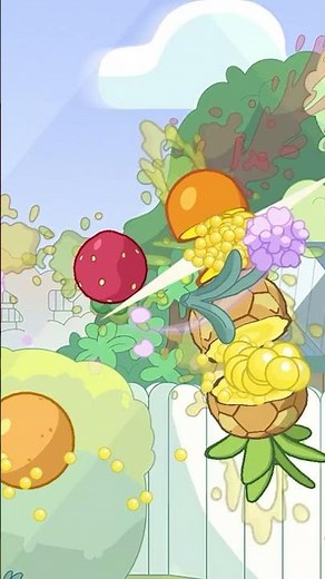 Step into the Garden Event in Fruit Ninja Classic x Bluey