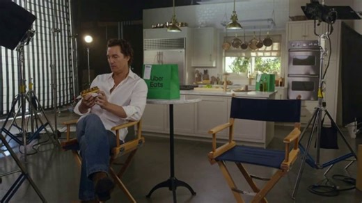 Uber Eats Super Bowl 2025 Teaser TV Spot, 'Brat' Featuring Matthew McConaughey, Charli XCX