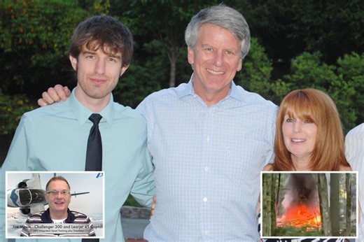 Wealthy steel magnate and family killed when their plane crashed in Ohio moments after takeoff