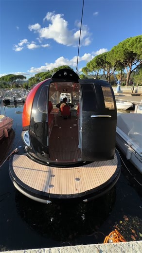 Cold #start #jetcapsule #transportation #massive #yacht #yachting #watercraft #launch #automotive #mobility #spaceship #alien #ufo #ship #hypercar #hyperboat #boat #superyacht #granturismo #gt #gta
