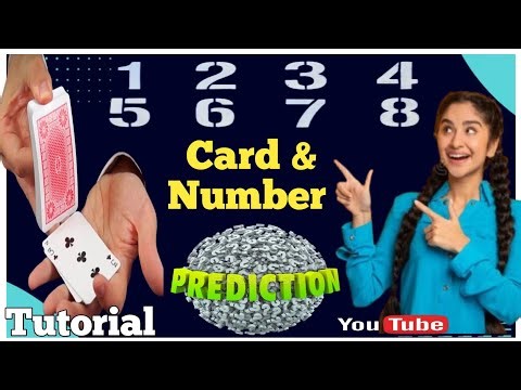 Mind Reading Card Trick REVEALED! 🤯 ACCURATE Card & Number Prediction Tutorial #magic #fun #viral