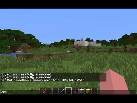 Minecraft: How to make mobs Invincible!