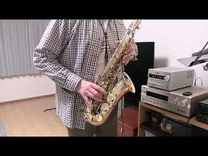 大阪ぐらし（フランク永井）アルトサックス演奏20241110