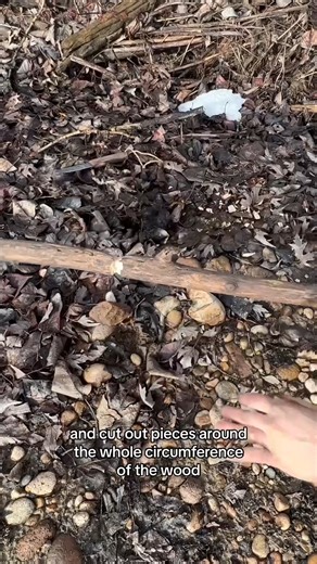How to make a bushcraft pipe #fyp #survival #bushcraft #Outdoors #wildernessskills | Garden Idea