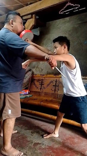 basic of one count technique knife defense tutorial of bojuka martial art #follower #highlights #fbreels #fbviral | Doy Ming Shan Tv