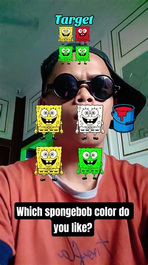 Which spongebob color do you like? #spongebob