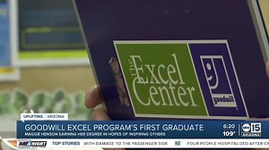 Goodwill Excel Center celebrates first graduate