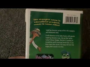 Leapfrog: Letter Factory 2003 VHS: Review