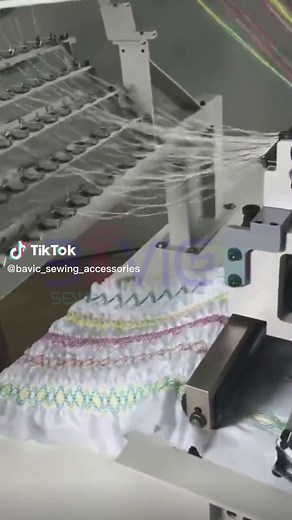 Smocking at its finest, this smocking machine makes use of elastic threads to create beautiful smocking stitches. Ideal for garment production factories, available on preorder only! Price : Tens of millions. I have given you an idea if the price above, in order to know if it’s within your budget! Only serious ready buyers should send a message about this machine! #smocking #smockingmachine #fabricsmocking #sewingmachine #garmentproduction #sewingequipment #tailoringmaterials #tailoring #sewing