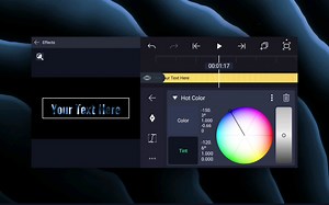 Alight motion 灯光运动文本教程_ - 仿Ae启发辉光文本_
