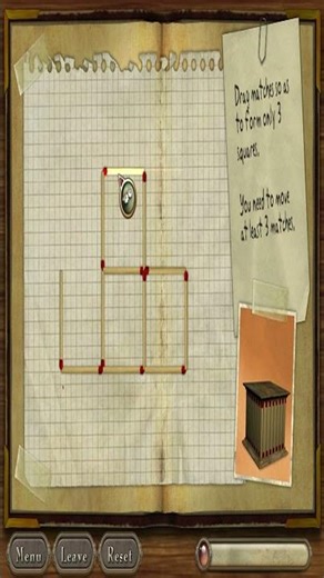 Can You Turn 4 Squares Into 3? 🔑💡 Azada Puzzle Challenge!