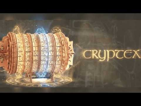 Craft a Secret Code! - Kryptos Wooden Cryptex Kit Puzzle Box