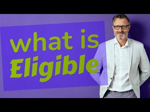 Eligible | Definition of eligible 📖 📖