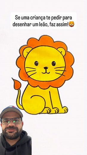✨Você vai amar aprender a desenhar um leão como esse simples e fácil de fazer!🦁 ❇️Método fácil e criativo! ❇️Perfeito para crianças e iniciantes! ❇️Aprenda brincando! Curtiu? Deixa nos comentários o que você achou!🥰 #desenho #desenhofácil #crianças #pais #maedemenina #filhos #maedemenino #brasil #quebec #aprendendoadesenhar #desenhoparacrianças #arte #criatividade #tutorialdedesenho #leao #diversão #fyp #reels #kids #passoapasso #instagood #drawing #art #compartilhe #desenhocriativo #quicktips