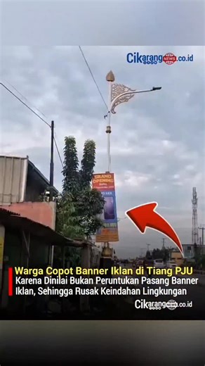 Kang Dedi Mulyadi on Instagram: "Ingat ya dilarang pasang banner dan sejenisnya di tiang PJU, apalagi promo orang jomblo. Hatur nuhun"