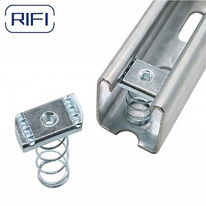 [Hot Item] Premium Galvanized Slotted Steel Channel for Structural Support