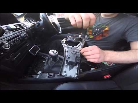 How to remove iDrive Controller from BMW E90 E91 E92