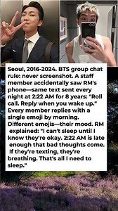 What BTS RM Texts the Group Chat at 2:22 AM Every Night Nobody Was Supposed to Screenshot