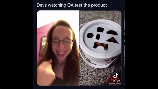 Devs watching QA test the product | Chris Pope