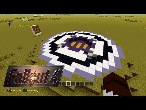 Minecraft: Fallout 4 Vault 111 vertical Entrance.