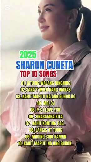 Top 10 Best Sharon Cuneta Music Tracks | Non stop Playlists