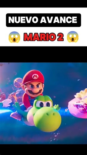 😱 SUPER MARIO GALAXY'S LATEST TRAILER! #supermario #mariomovie #videogames #movies #shorts #viral