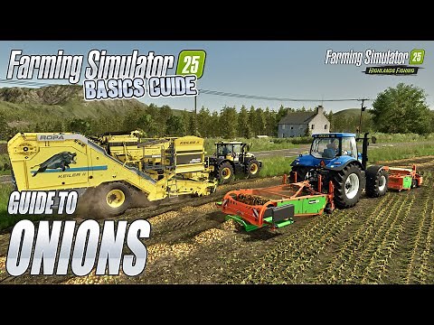 FS25 Onion Farming Guide! | How To Plant, Harvest & Sell Onions