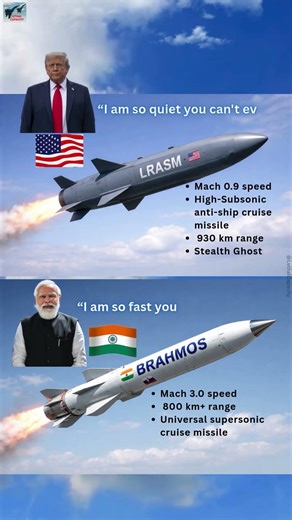 💀LRASM VS BRAHMOS🏃🏼‍➡️