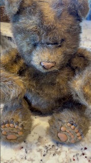 Furreal Friends brown bear won’t wake up #sleeping