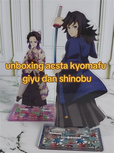 amboksing acsta mamah papah yg paling tjakep yg pernah kupunya 🙂‍↕️ #giyuutomioka #shinobukocho #animemerch #fyp #unboxing