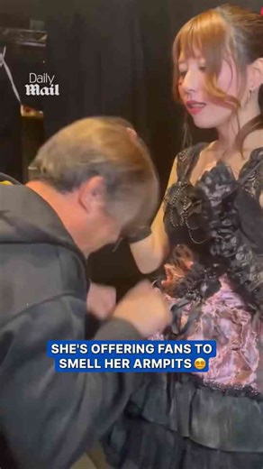 Japanese idol sparks reactions with unusual fan meet-and-greet stunt
