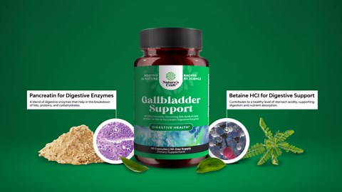 Gallbladder Support Digestive Enzymes with Ox Bile - Purified Ox Bile Salts for No Gallbladder & Pancreas Cleanse, Detox & Repair - Digestion Supplement with Pancreatin & Chanca Piedra - 90 Capsules