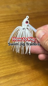2 Swim Jig trailers you need to know to catch more bass. 🎣 Don’t miss our 25% off holiday sale that ends December 3rd! Stock up and be ready for some of the most fun jig bites you’ll have of the year! #swimjig #fishingtips #freshwaterfishing | MOtion Fishing Co.