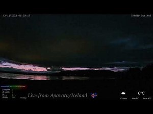 Sunrise over Apavatn 13th November 2021