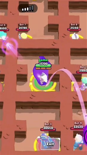 BRAWL STARS GAMEPLAY #brawlstarsgameplay #supercell #funny #brawlersgameplay #brawlshorts #brawl 16