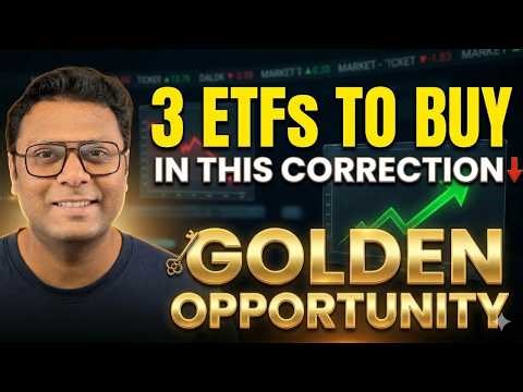 SIP Investment in Stock Market Correction: How to Choose 3 Best ETFs - Bharath Shankar