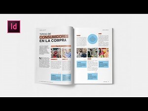 Cómo maquetar una doble página de revista en INDESIGN