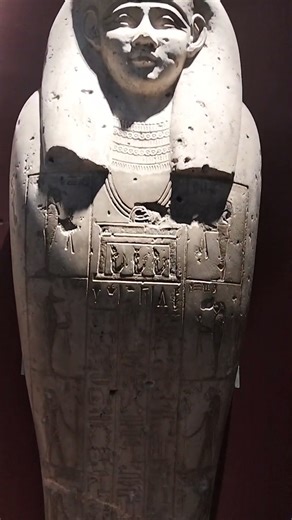 The Sarcophagus of Zizois #history #egipt #museum #ancientegypt #shorts
