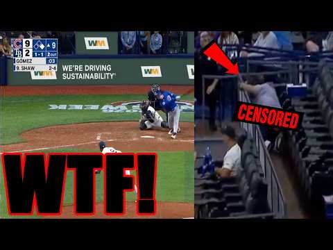 OBESE Tampa Bay Rays fan BLOWS Foul Ball Catch and then EXPOSES his A** CHEEKS on TV!