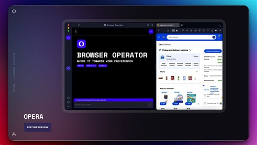 Avec Opera Browser Operator, nous avons vu en direct le futur du web