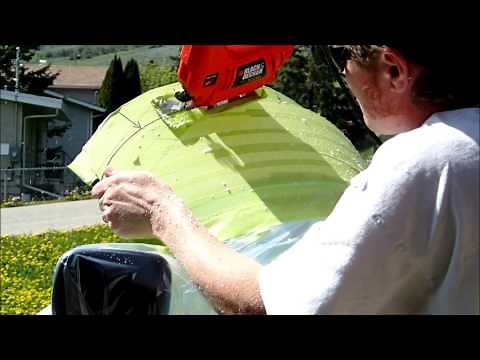Trimming Motorcycle Windshield